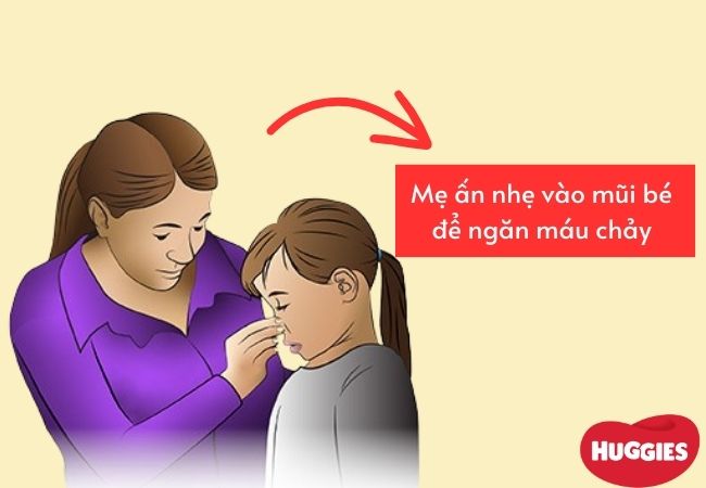 Cầm máu mũi ở trẻ