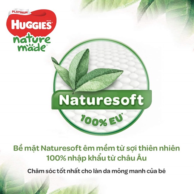  Tã quần cao cấp Huggies Platinum Nature Made