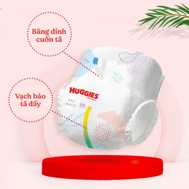 tã bỉm cho trẻ sơ sinh có thiết kế vạch báo tã đầy tiện lợi