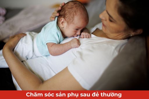 chăm sóc sản phụ sau đẻ thường thumb