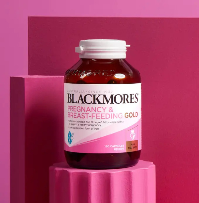 huốc bổ bà bầu Blackmores Pregnancy & Breast-Feeding Gold