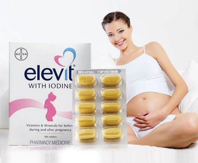 Viên uống Bổ sung DHA cho bà bầu Elevit