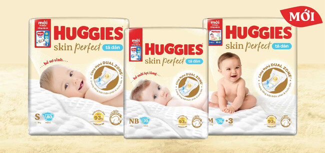 Dòng tã Huggies Skin Perfect