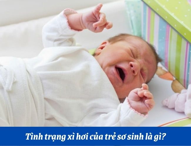 Trẻ sơ sinh xì hơi nhiều chứng tỏ hệ tiêu hóa của con đang có vấn đề